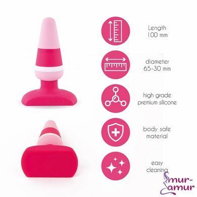 Анальна пробка FeelzToys - Plugz Butt Plug Colors Nr. 2