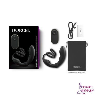 Массажер простаты Dorcel P-Ring с эрекционным кольцом и пультом ДУ фото и описание