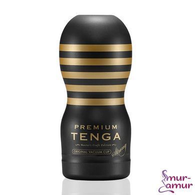Мастурбатор Tenga Premium Original Vacuum Cup Strong (глибоке горло) з вакуумною стимуляцією фото і опис