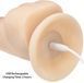 Фаллоимитатор с вибрацией и ротацией Naked ADDICTION James 8&Prime; Rotating & Vibrating Dong, пульт ДУ