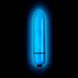 Вибропуля Rocks Off Neon - Laser, светится в темноте, 7 режимов работы, на батарейке фото