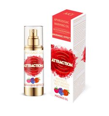 Разогревающее массажное масло с феромонами MAI MASSAGE OIL - RED FRUITS (30 мл) (без упаковки) фото и описание