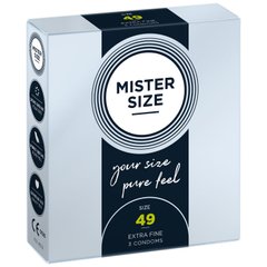 Презервативи Mister Size 49 (3 pcs) фото і опис