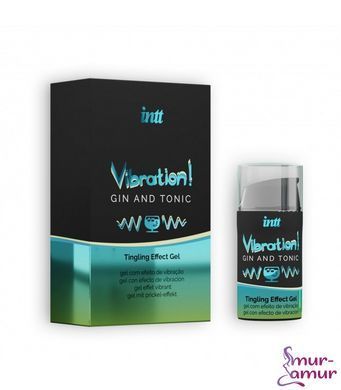 Жидкий вибратор Intt Vibration Gin Tonic (15 мл) фото и описание