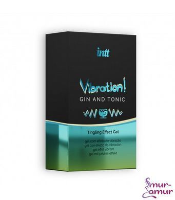 Жидкий вибратор Intt Vibration Gin Tonic (15 мл) фото и описание