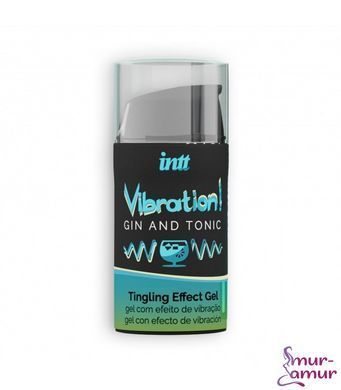 Жидкий вибратор Intt Vibration Gin Tonic (15 мл) фото и описание