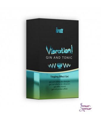 Жидкий вибратор Intt Vibration Gin Tonic (15 мл) фото и описание