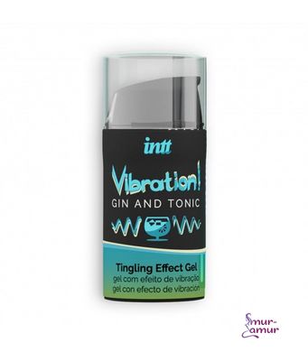 Жидкий вибратор Intt Vibration Gin Tonic (15 мл) фото и описание