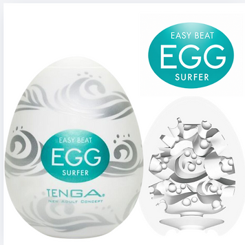 Мастурбатор-яйце Tenga Egg Surfer (серфер) фото і опис
