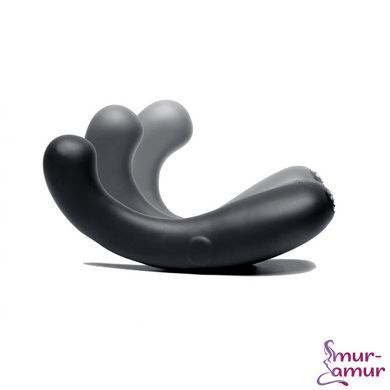 Преміум вібратор Je Joue - G-Kii Black з регульованим вигином і глибокою вібрацією + подарунок косметичка фото і опис