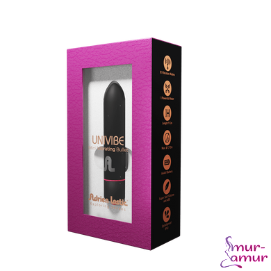 Віброкуля Adrien Lastic Univibe, 10 режимів роботи, силікон, на батарейках