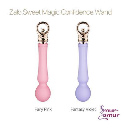 Вибромассажер с подогревом Zalo Sweet Magic - Confidence Wand Fairy Pink