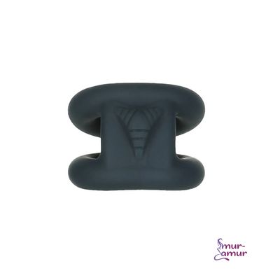 Двойное эрекционное кольцо LUX Active – Tug – Versatile Silicone Cock Ring фото и описание