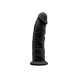 Фалоімітатор SilexD Robby Black (MODEL 2 size 6in), двошаровий, силікон + Silexpan, діаметр 3,5см фото