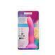 Фалоімітатор, що світиться в темряві, ADDICTION Rave 8&Prime;, Glow in the Dark Dildo Pink Purple, 20,3 см