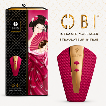 Кліторальний вібратор Shunga Obi Raspberry