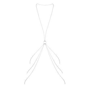 Цепочка для тела Bijoux Indiscrets Magnifique 8 Body Chain &mdash; Silver фото и описание