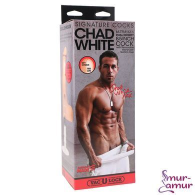 Фалоімітатор Doc Johnson Signature Cocks &ndash; Chad White 8,5 inch UltraSkin
