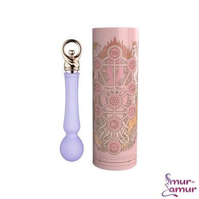 Вибромассажер с подогревом Zalo Sweet Magic - Confidence Wand Fantasy Violet