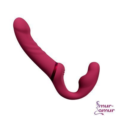 Безремневой смарт-страпон Lovense Lapis vibrating strapless strap-on, 3 мотора фото и описание