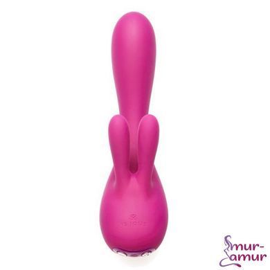 Вибратор-кролик Je Joue - Fifi Fuchsia с тремя моторами, глубокая вибрация фото и описание