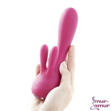 Вибратор-кролик Je Joue - Fifi Fuchsia с тремя моторами, глубокая вибрация фото и описание