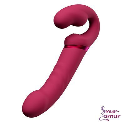 Безремневой смарт-страпон Lovense Lapis vibrating strapless strap-on, 3 мотора фото и описание