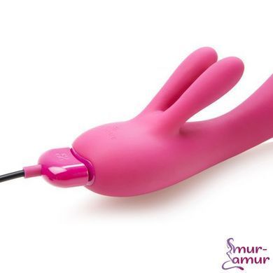 Вибратор-кролик Je Joue - Fifi Fuchsia с тремя моторами, глубокая вибрация фото и описание