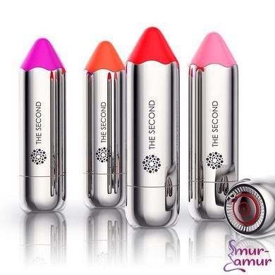 Вибропуля Leten The Second pretty pink с индукционной зарядкой, водонепроницаемая, очень мощная