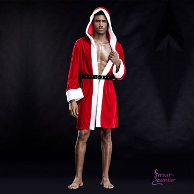 Чоловічий еротичний костюм "Звабливий Санта" S/M фото і опис
