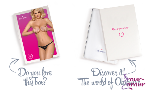 Кружевные танга с двумя отверстиями Obsessive 831-THC-1 crotchless thong L/XL, черные, бантики фото и описание