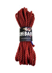 Джутовая веревка для Шибари Feral Feelings Shibari Rope, 8 м красная фото и описание
