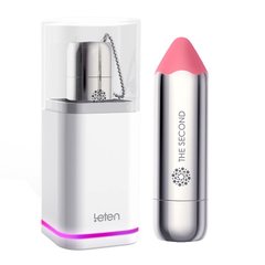 Вибропуля Leten The Second scented powder с индукционной зарядкой, водонепроницаемая, очень мощная фото и описание