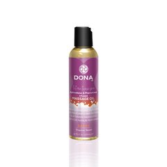 Массажное масло DONA Massage Oil SASSY - TROPICAL TEASE (110 мл) с феромонами и афродизиаками фото и описание