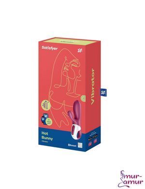 Смарт вибратор кролик с подогревом Satisfyer Hot Bunny фото и описание