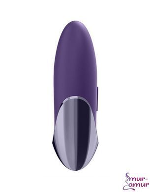 Потужний вібратор Satisfyer Lay-On - Purple Pleasure, водонепроникний, 15 режимів роботи