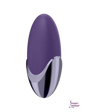 Потужний вібратор Satisfyer Lay-On - Purple Pleasure, водонепроникний, 15 режимів роботи фото і опис