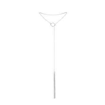 Цепочка для тела Bijoux Indiscrets Magnifique Tickler Pendant Chain &mdash; Silver фото и описание
