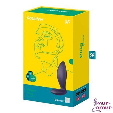 Анальна смарт-пробка з вібрацією Satisfyer Power Plug, дуже потужна фото і опис