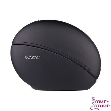 Вакуумний кліторальний смарт-стимулятор Svakom Pulse Galaxie Midnight Black, проєктор зоряного неба фото і опис