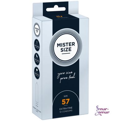 Презервативы Mister Size 57 (10 pcs) фото и описание