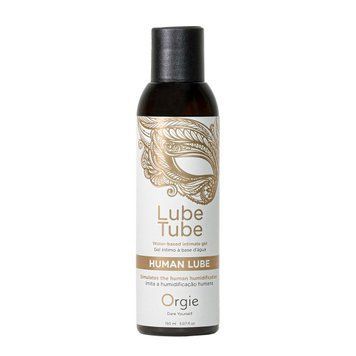 Лубрикант на водній основі Orgie Lube Tube Human Lube, 150 мл, імітація природної змазки та слини фото і опис