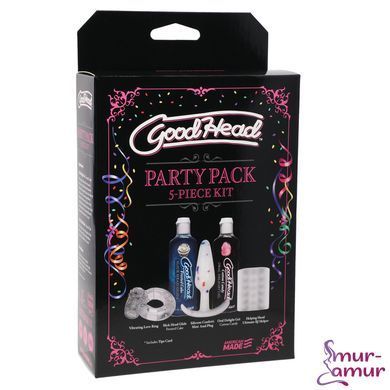 Набор Doc Johnson GoodHead - Party Pack &ndash; 5 Piece Kit фото и описание
