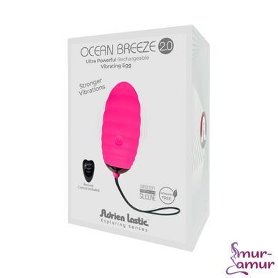 Виброяйце Adrien Lastic Ocean Breeze 2.0 Pink фото і опис