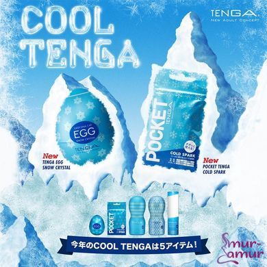 Мастурбатор TENGA Pocket Cold Spark фото и описание