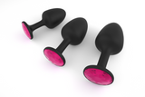 Анальная пробка Dorcel Geisha Plug Ruby XL с шариком внутри, создает вибрации, макс диаметр 4,5см купить