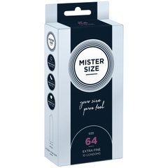 Презервативы Mister Size 64 (10 pcs) фото и описание