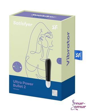 Вибропуля перезаряжаемая Satisfyer Ultra Power Bullet 2 Black