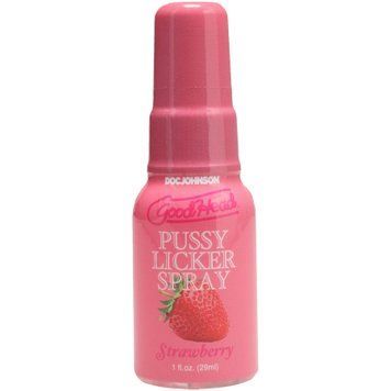 Спрей для кунілінгусу Doc Johnson GoodHead Pussy Licker Spray - Strawberry 29 мл фото і опис