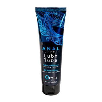 Анальная смазка Orgie Lube Tube Anal Comfort, 100 мл, водная основа, имитация силикона фото и описание